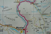Prenj a Vele - mapa - Bosna a Hercegovina