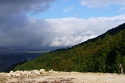 Sedlo mezi horami Prenj a Vele u Rujite - Bosna a Hercegovina